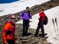 J&ouml;rg von de Fenn. Blinder Bergsteiger erklimmt den Elbrus Juni 2009. Bild 7