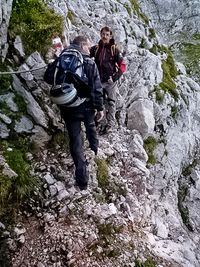 J&ouml;rg von de Fenn. Blinder Bergsteiger erklimmt den Dachstein 2008. Bild 9