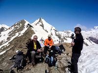 J&ouml;rg von de Fenn. Blinder Bergsteiger erklimmt den Elbrus Juni 2009. Bild 9