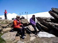 J&ouml;rg von de Fenn. Blinder Bergsteiger erklimmt den Elbrus Juni 2009. Bild 10