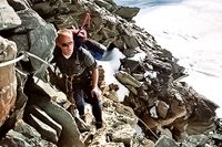 J&ouml;rg von de Fenn. Blinder Bergsteiger erklimmt den Grossglockner 1999 Bild 1