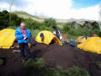 J&ouml;rg von de Fenn. Blinder Bergsteiger erklimmt den Kilimandscharo M&auml;rz 2009. Bild 6